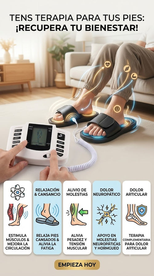 ELECTROTERAPIA JA-309 TIPO PROFESIONAL CON SANDALIAS