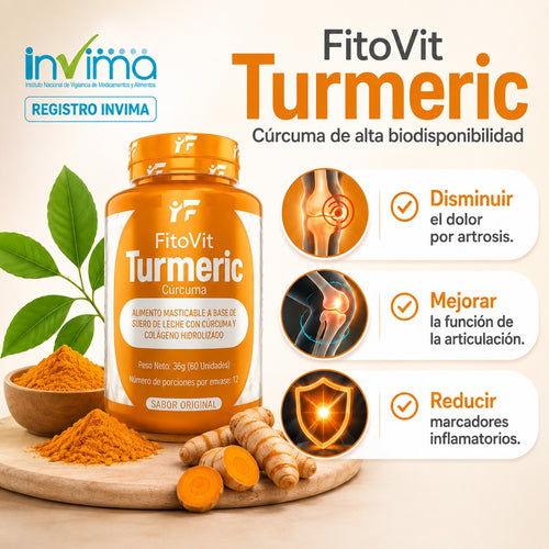TURMERIC - Biocurcuma medica INVIMA