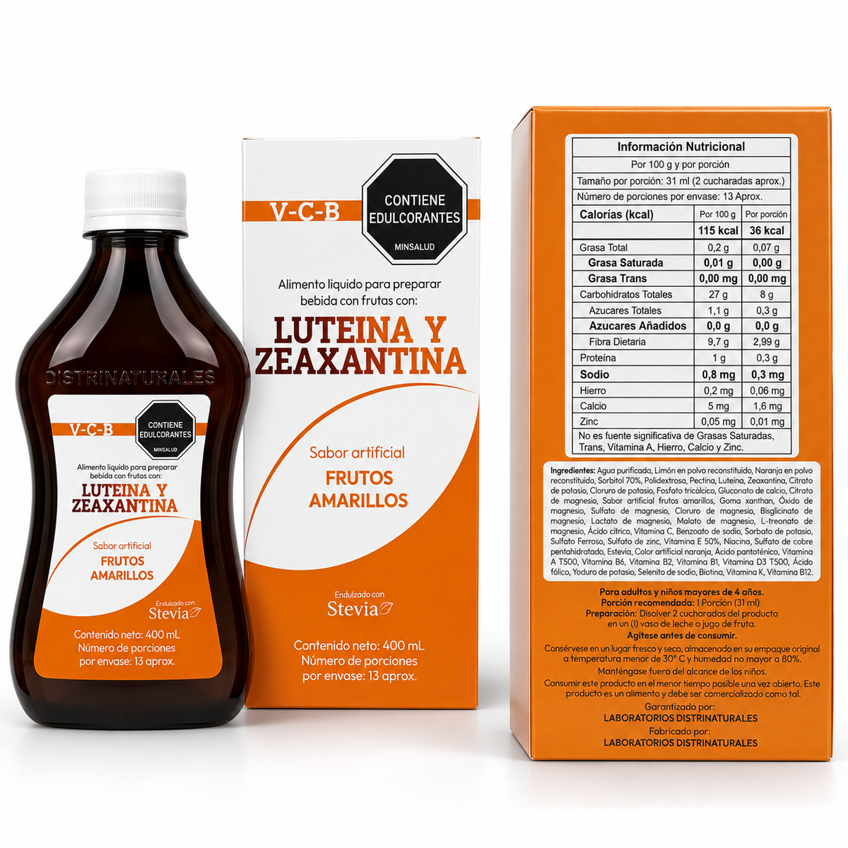 LUTEINA VCB - RECUPERA TU VISION - REGISTRO INVIMA RS-0020958-2022