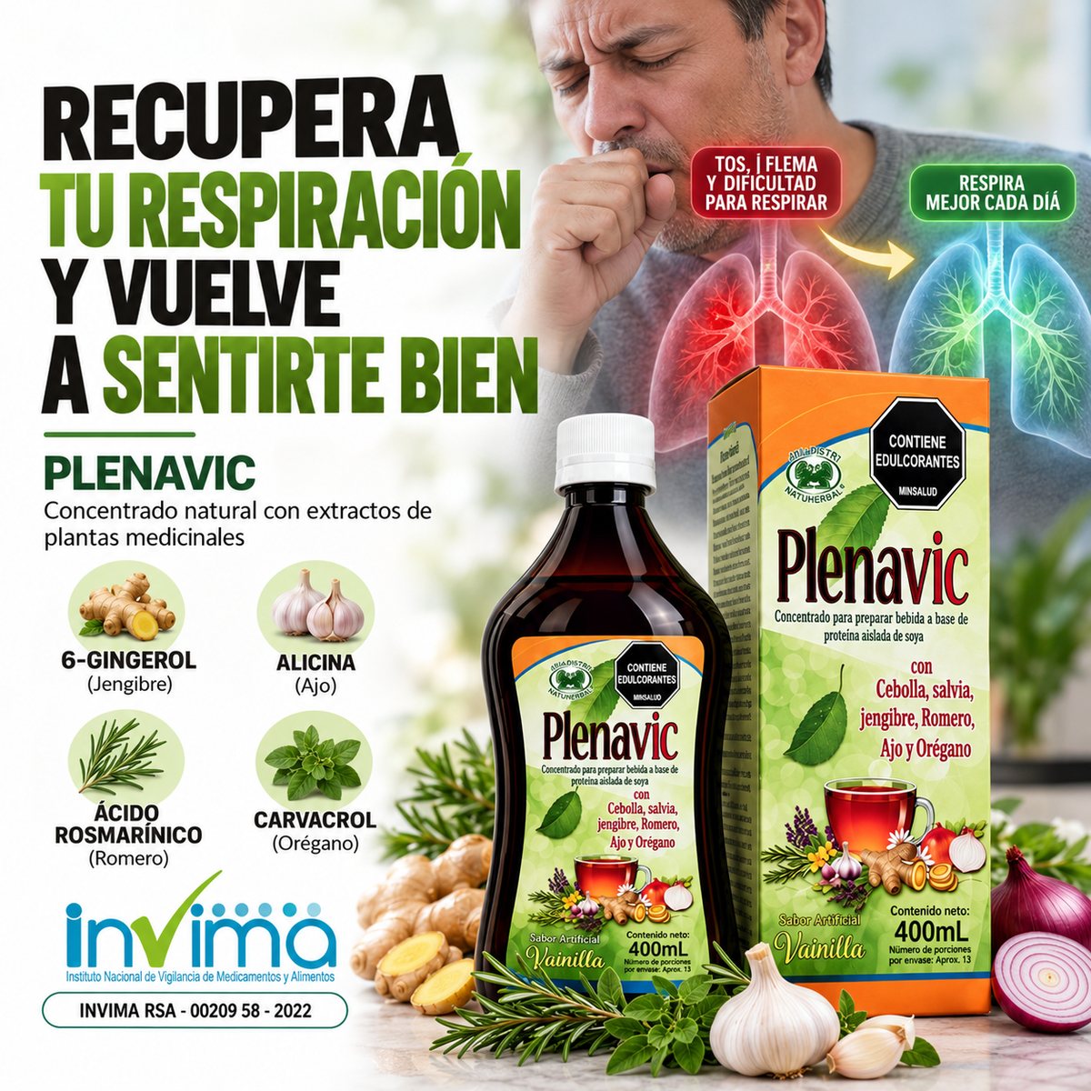 PLENAVIC - Vuelve a respirar - REGISTRO INVIMA RS-0020958-2022